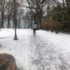 running on snow and ice