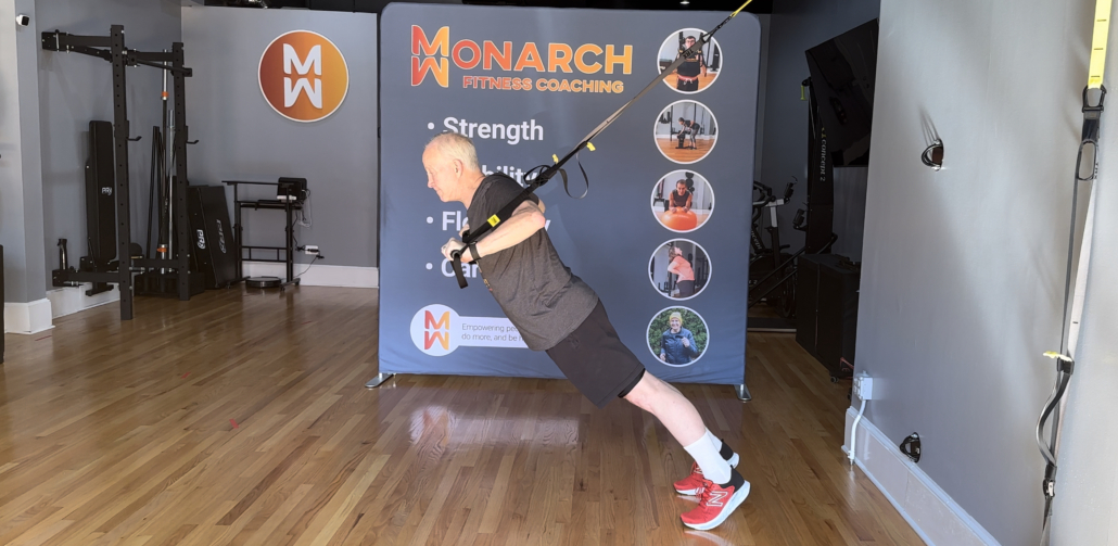 Randy Seffren using TRX 